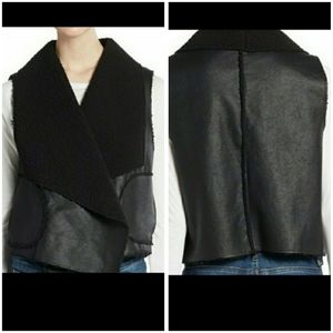 C & C California Faux Shearling Vest